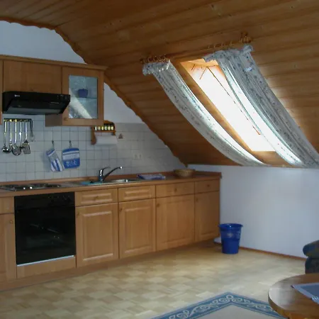 شقة Gaestehaus Fichtelgebirgsblick Stammbach